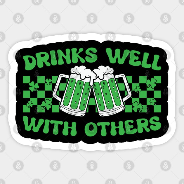 Lucky Vibes: Celebrate St. Patrick’s Day in Style Sticker by Steve